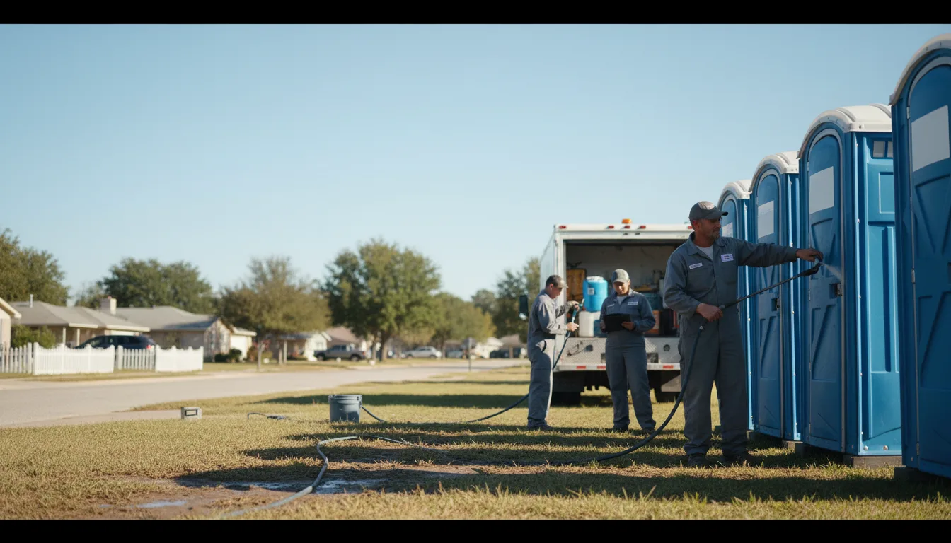 Long-Term Portable Toilet Rental in Cord, AR near me